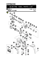 Предварительный просмотр 96 страницы Hitachi D 10VF Technical Data And Service Manual