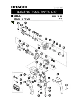 Предварительный просмотр 100 страницы Hitachi D 10VF Technical Data And Service Manual