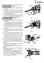 Предварительный просмотр 11 страницы Hitachi D 10VH Safety And Instruction Manual