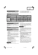 Предварительный просмотр 5 страницы Hitachi D 10VJ Handling Instructions Manual