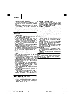 Предварительный просмотр 6 страницы Hitachi D 10VJ Handling Instructions Manual