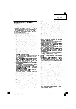 Предварительный просмотр 7 страницы Hitachi D 10VJ Handling Instructions Manual