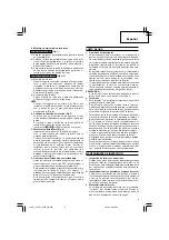 Предварительный просмотр 9 страницы Hitachi D 10VJ Handling Instructions Manual