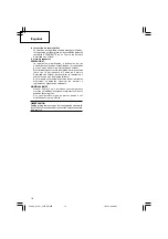 Предварительный просмотр 10 страницы Hitachi D 10VJ Handling Instructions Manual