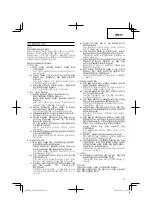 Предварительный просмотр 15 страницы Hitachi D 10VJ Handling Instructions Manual