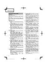 Предварительный просмотр 18 страницы Hitachi D 10VJ Handling Instructions Manual