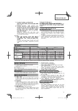 Предварительный просмотр 19 страницы Hitachi D 10VJ Handling Instructions Manual