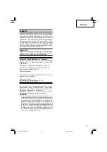 Preview for 13 page of Hitachi D 10VST Handling Instructions Manual