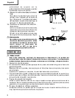 Preview for 36 page of Hitachi D 13VB2 Instruction Manual And Safety Instructions