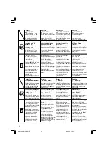 Предварительный просмотр 4 страницы Hitachi D 13VB3 Instructions Manual