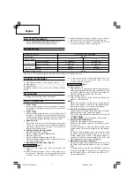 Предварительный просмотр 6 страницы Hitachi D 13VB3 Instructions Manual