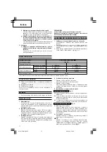 Предварительный просмотр 18 страницы Hitachi D 13VB3 Instructions Manual