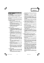 Предварительный просмотр 21 страницы Hitachi D 13VB3 Instructions Manual