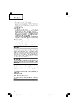 Предварительный просмотр 28 страницы Hitachi D 13VB3 Instructions Manual