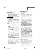 Предварительный просмотр 35 страницы Hitachi D 13VB3 Instructions Manual