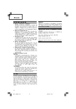 Предварительный просмотр 36 страницы Hitachi D 13VB3 Instructions Manual