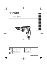 Предварительный просмотр 1 страницы Hitachi D 6SB Handling Instructions Manual