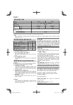 Предварительный просмотр 4 страницы Hitachi D 6SB Handling Instructions Manual