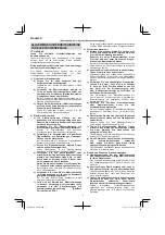 Предварительный просмотр 6 страницы Hitachi D 6SB Handling Instructions Manual