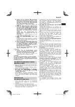 Предварительный просмотр 7 страницы Hitachi D 6SB Handling Instructions Manual