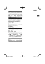 Предварительный просмотр 13 страницы Hitachi D 6SB Handling Instructions Manual