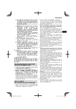 Предварительный просмотр 19 страницы Hitachi D 6SB Handling Instructions Manual