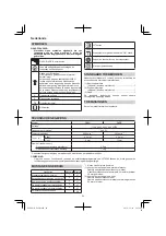 Предварительный просмотр 20 страницы Hitachi D 6SB Handling Instructions Manual