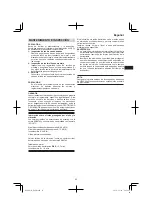 Предварительный просмотр 25 страницы Hitachi D 6SB Handling Instructions Manual