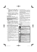 Предварительный просмотр 34 страницы Hitachi D 6SB Handling Instructions Manual