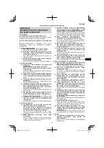 Предварительный просмотр 37 страницы Hitachi D 6SB Handling Instructions Manual