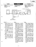 Предварительный просмотр 9 страницы Hitachi D-900 Service Manual