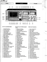 Preview for 2 page of Hitachi D-980M Service Manual