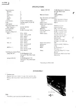 Preview for 2 page of Hitachi D-E99 Service Manual