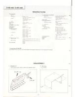 Предварительный просмотр 2 страницы Hitachi D-M1 MKII Service Manual