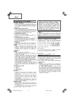 Preview for 24 page of Hitachi D S14DBEL Handling Instructions Manual