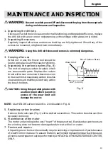 Preview for 13 page of Hitachi D10YB Safety Instructions And Instruction Manual