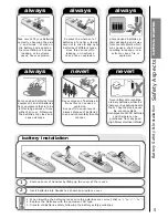 Предварительный просмотр 5 страницы Hitachi D36WF840N Instruction Manual