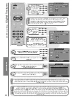 Предварительный просмотр 52 страницы Hitachi D36WF840N Instruction Manual