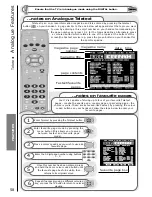 Предварительный просмотр 58 страницы Hitachi D36WF840N Instruction Manual