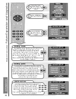 Предварительный просмотр 62 страницы Hitachi D36WF840N Instruction Manual