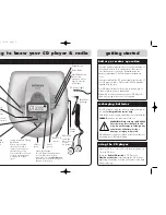 Предварительный просмотр 2 страницы Hitachi DA-P740 Quick Manual