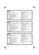 Preview for 2 page of Hitachi DB10DL Instruction Manual