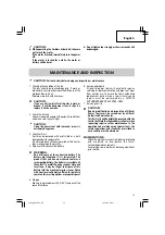 Preview for 15 page of Hitachi DB10DL Instruction Manual