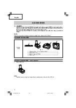 Preview for 16 page of Hitachi DB10DL Instruction Manual