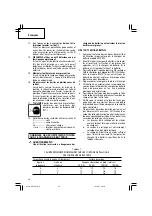 Preview for 20 page of Hitachi DB10DL Instruction Manual