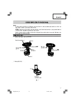 Preview for 37 page of Hitachi DB10DL Instruction Manual