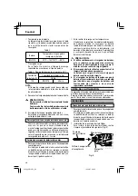 Preview for 40 page of Hitachi DB10DL Instruction Manual