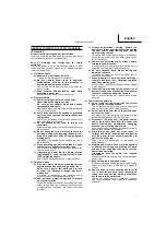 Предварительный просмотр 8 страницы Hitachi DB3DL2 Handling Instructions Manual