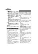 Предварительный просмотр 9 страницы Hitachi DB3DL2 Handling Instructions Manual