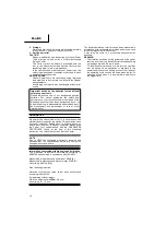 Preview for 13 page of Hitachi DB3DL2 Handling Instructions Manual